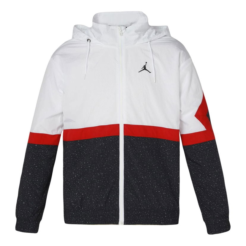 Vjetrovka Jordan Jordan Air Basketball Windproof Hooded Jacket Bijela | CZ2495-101