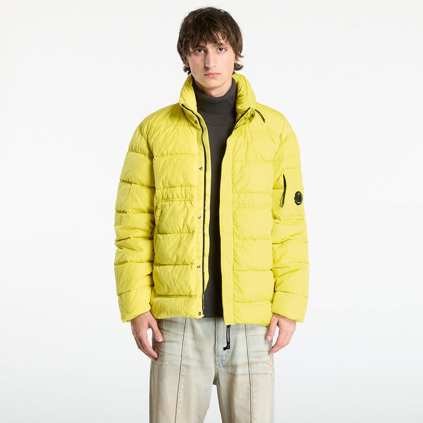 Pernata jakna C.P. Company Chrome-R Down Jacket Green Sheen Yellow Žuta | 19CMOW012A005904G-210