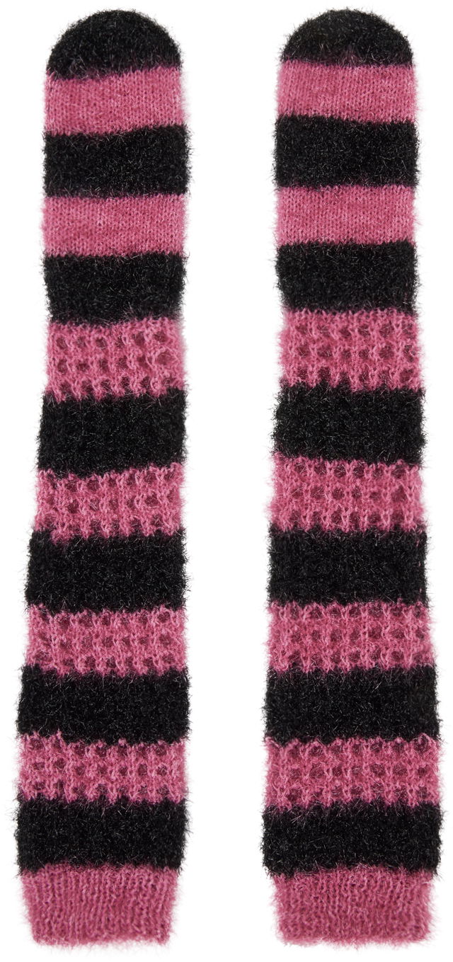 Čarape Chopova Lowena Chopova Lowena Striped Knit Arm Warmers Višebojno | 6254