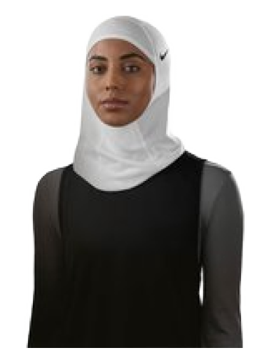 Kape i šeširi Nike Pro Hijab 2.0 Bijela | 9320-13-wht