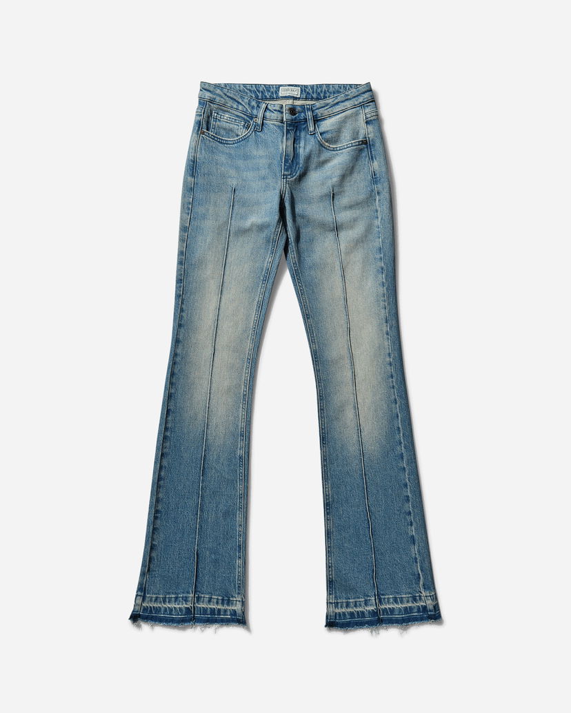 Jeans GUESS Flare Denim Pants Plava | W4BU18D5AC2 GUUI