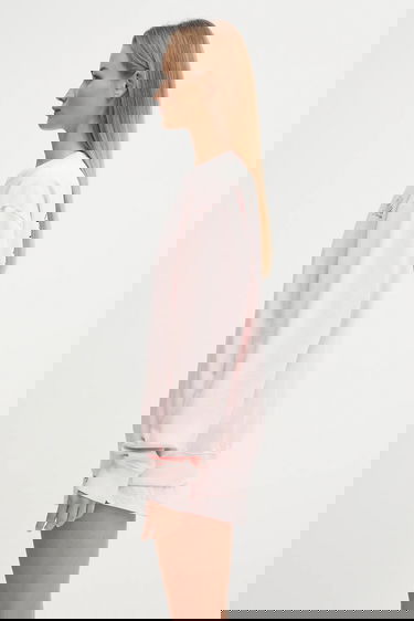 Dukserice Sporty & Rich Sporty & Rich Health Script Sweatshirt Ružičasta | ST071620078P140, 1