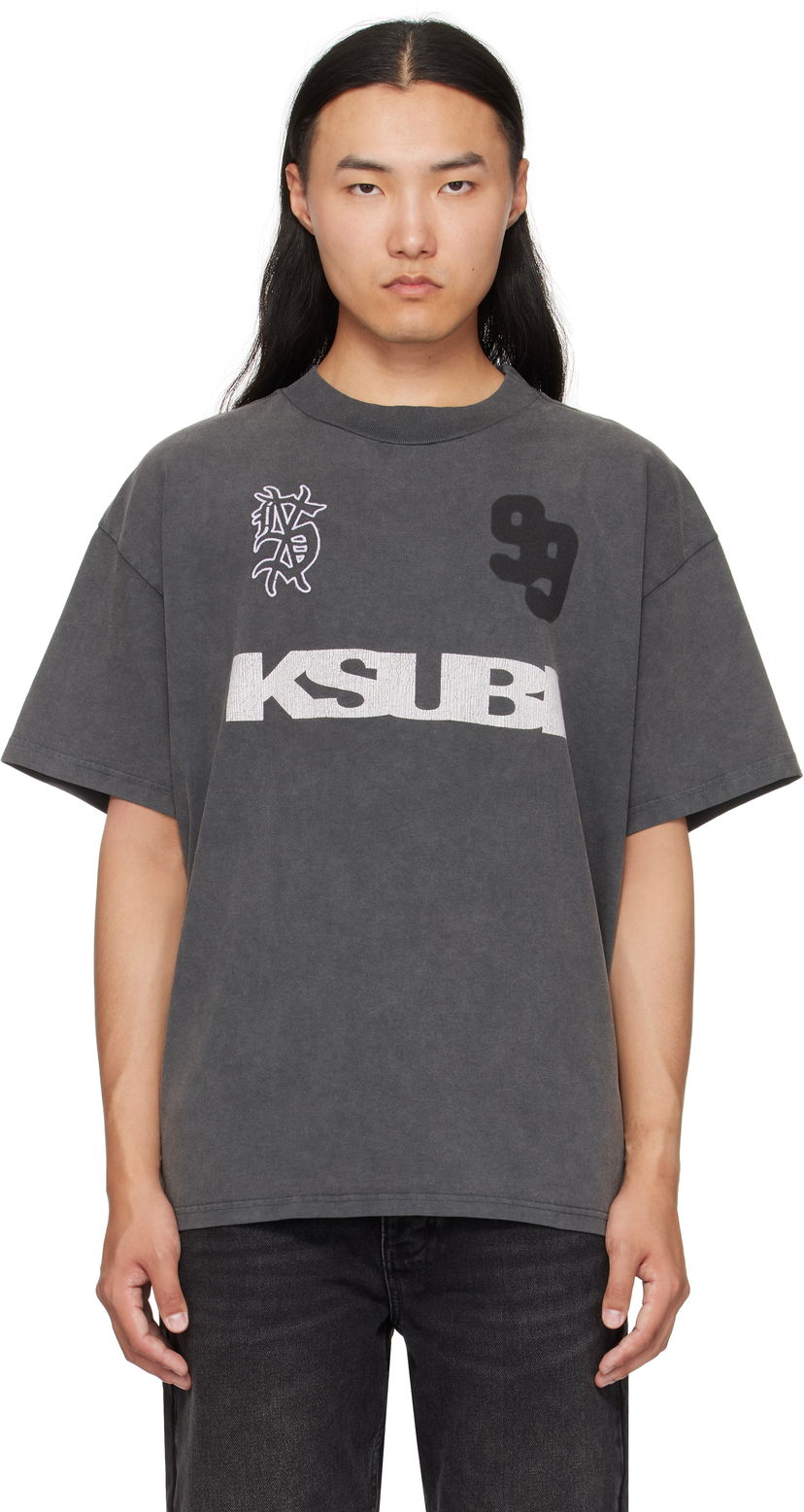 Majica kratkih rukava Ksubi Ksubi Rugged Ekcess T-Shirt Siva | MFA25TE011