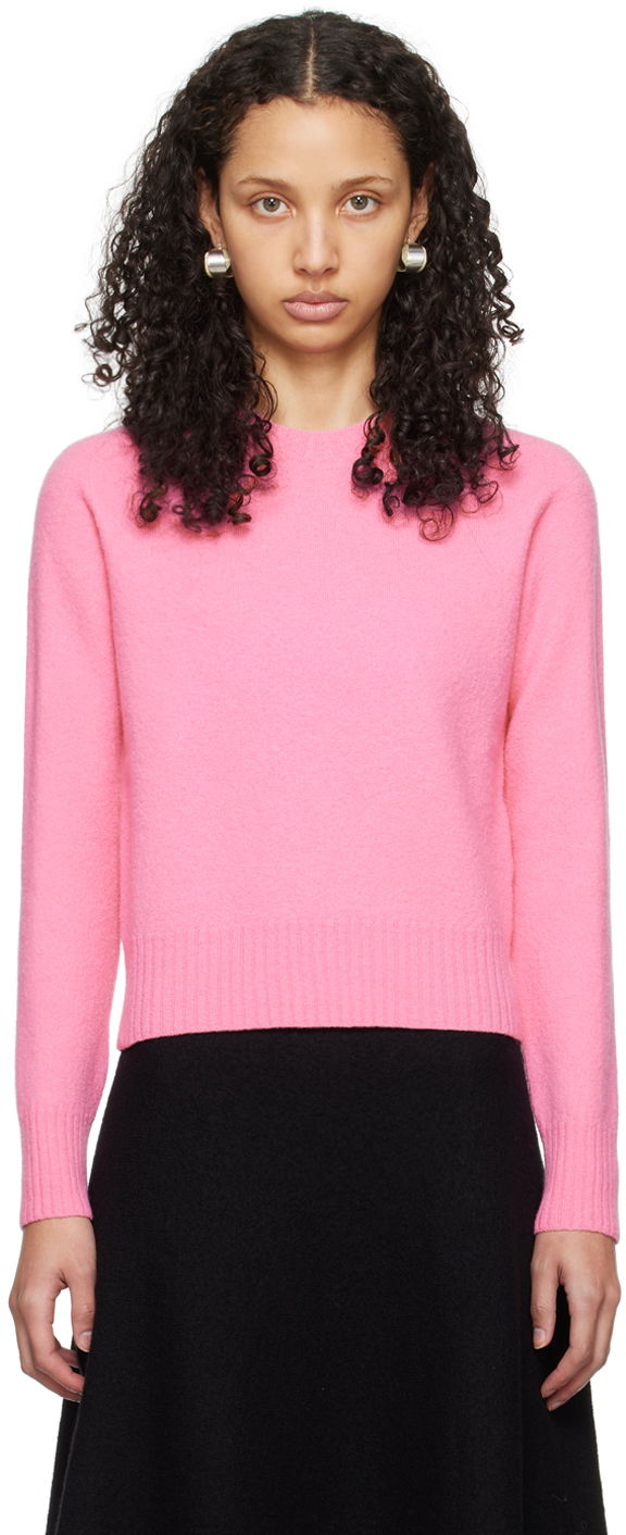 Džemper Jil Sander Relaxed-Fit Sweater Ružičasta | J01GP0103_J14603