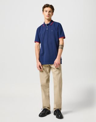 Polo majica Wrangler Polo Shirt Tamnoplava | 112350403:XXL