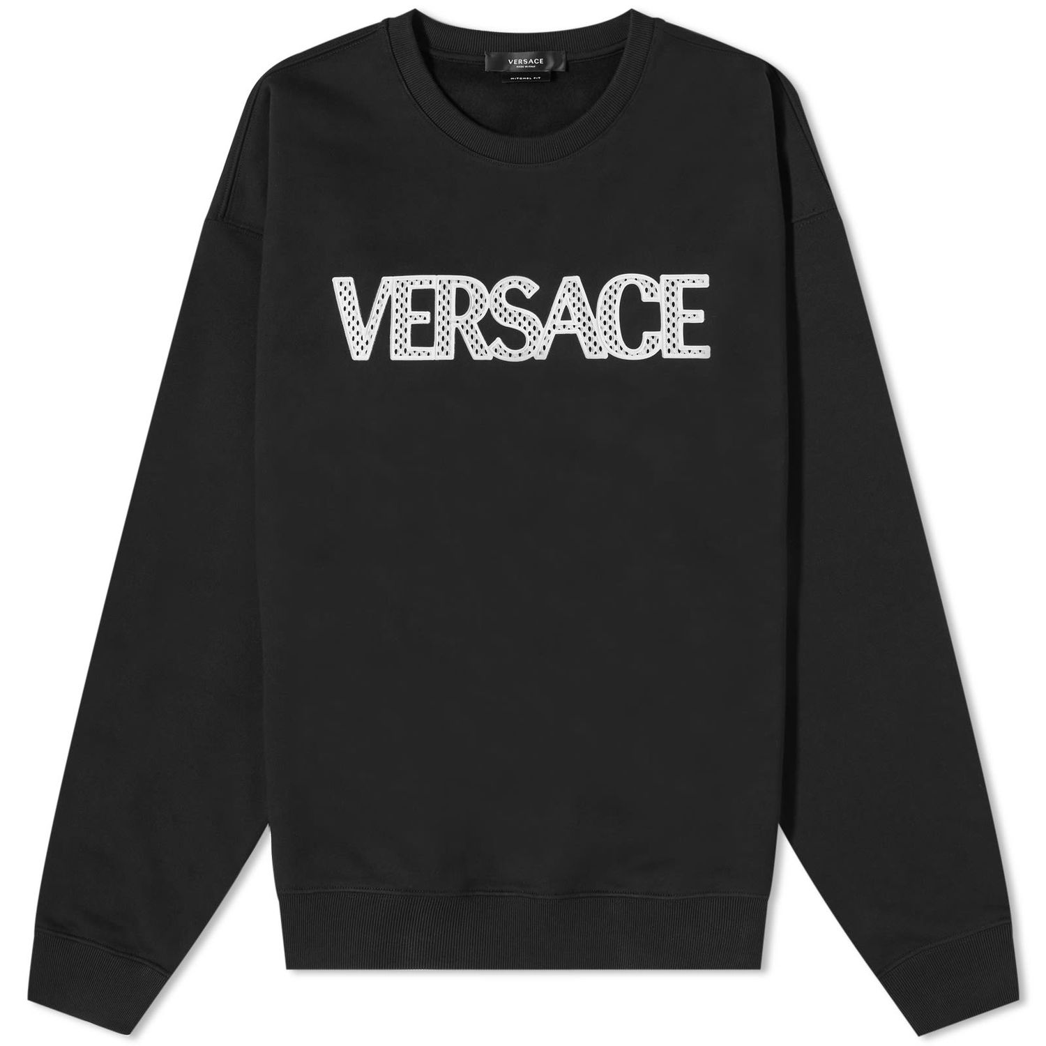 Dukserice Versace Logo Crew Sweat Black Crna | 1009340-1A06793-1B000, 0