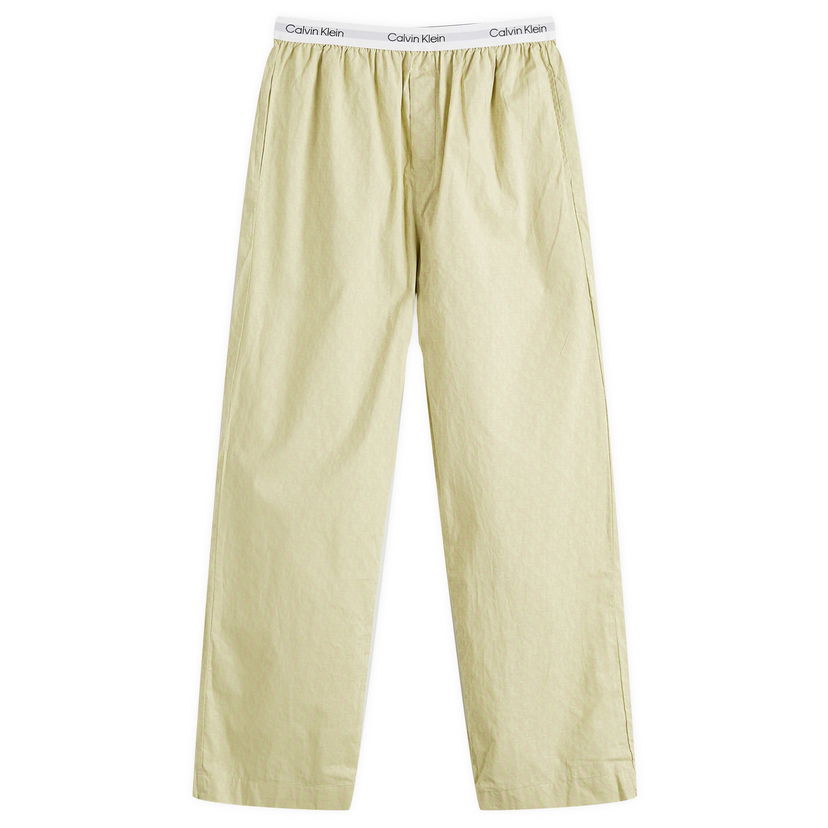 Pidžama CALVIN KLEIN Calvin Klein Sleep Pants Monogram Large Zelena | LV00NM2830VRK