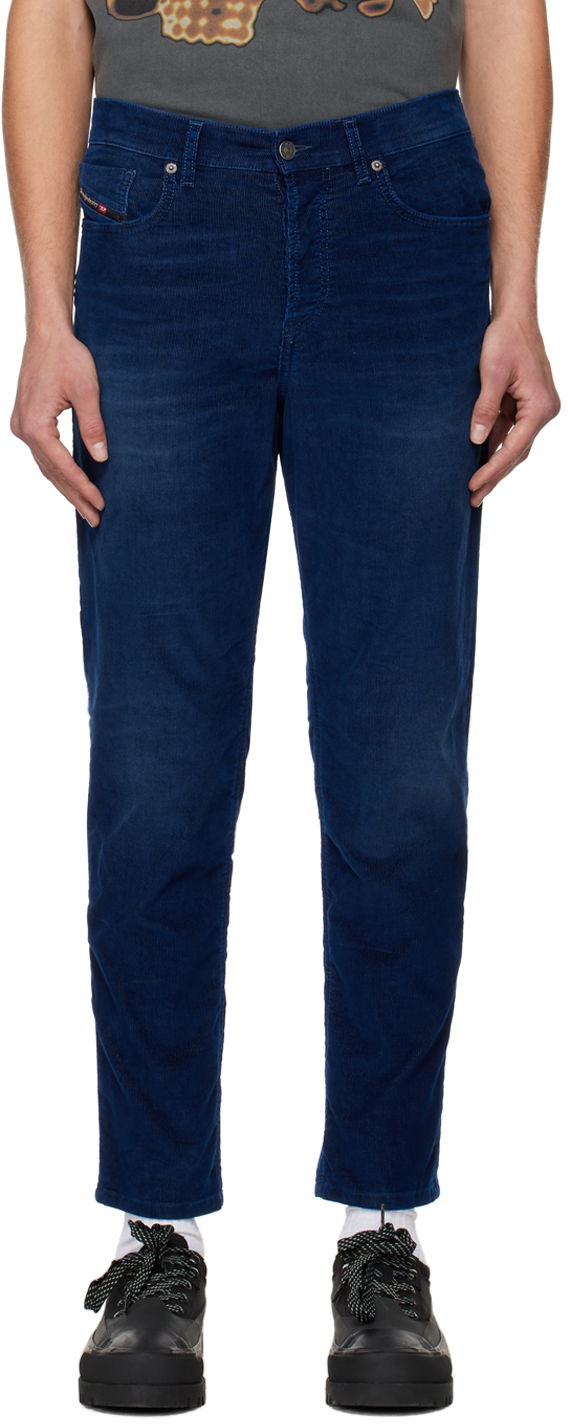 Jeans Diesel Corduroy Slim Jeans Plava | A03571068BV