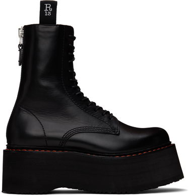 Odjeća R13 R13 Double Stack Platform Boots Crna | R13WS026-S001A, 0