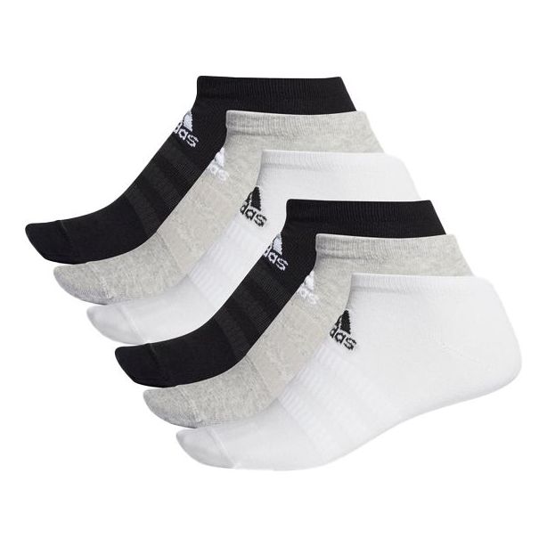 Čarape adidas Originals Logo Embroidery Ankle Socks, 6 Pairs Bijela | DZ9407