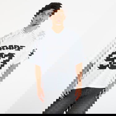 Dres BAPE Line Camo Jacquard Relaxed Fit Football Jersey Bijela | 001CSL801312MWHT, 0