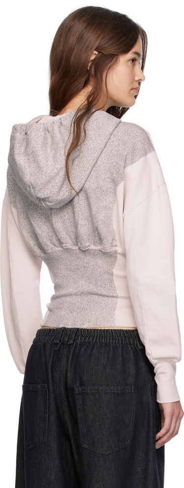 Dukserice Eckhaus Latta Eckhaus Latta Snatched Zip-Up Hoodie Ružičasta | 4000-EL-PF25-P -, 2
