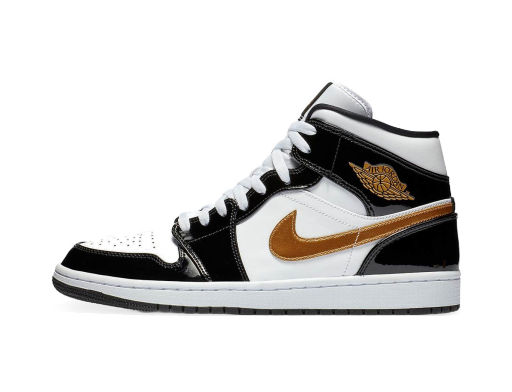 Tenisice i cipele Jordan Air Jordan 1 Mid Patent "Black Gold" Višebojno | 852542-007