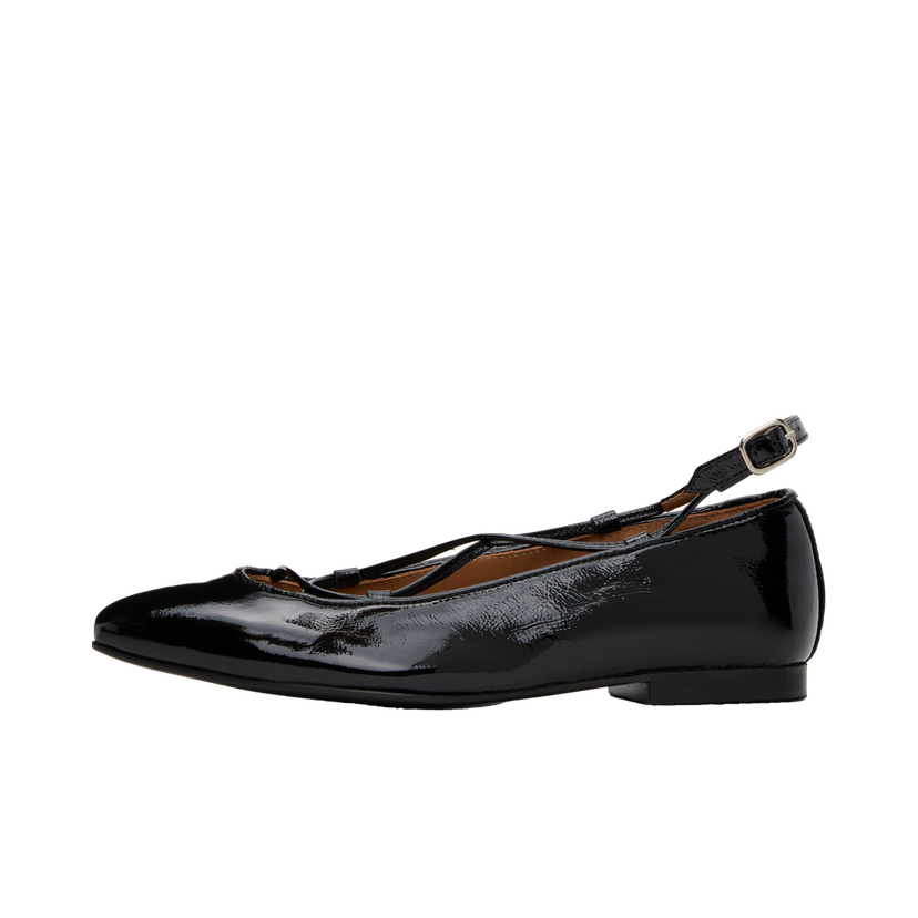 Tenisice i cipele A.P.C. Lace-Up Ballerina Flats Crna | PXCAI-F53309