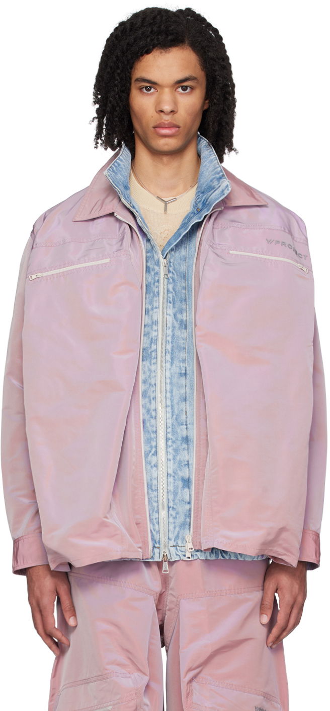 Košulja Y/PROJECT Gathered Shirt Ljubičasta | 203SI001