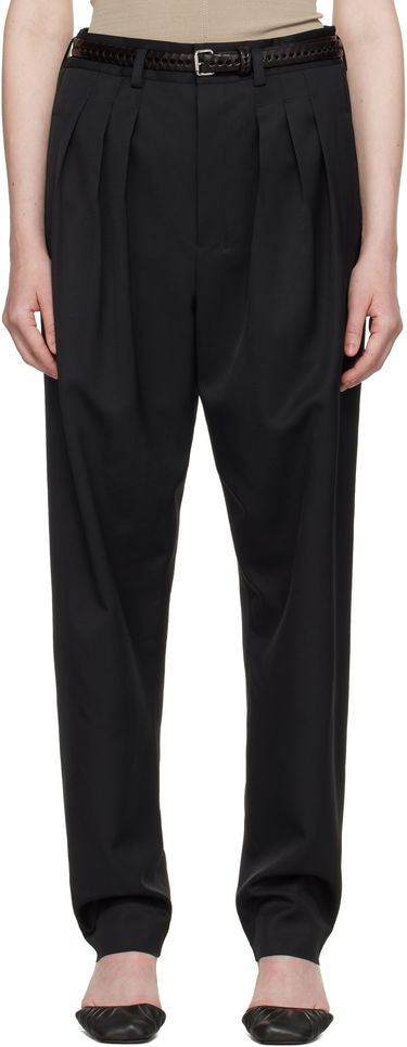 Hlače LEMAIRE Lemaire Pleated Tailored Trousers Crna | PA1178 LF1362, 0