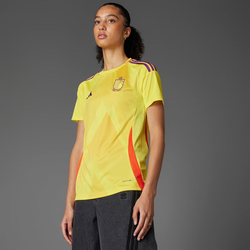 Dres adidas Performance Belgium 25 Women's Away Jersey Žuta | JD7436