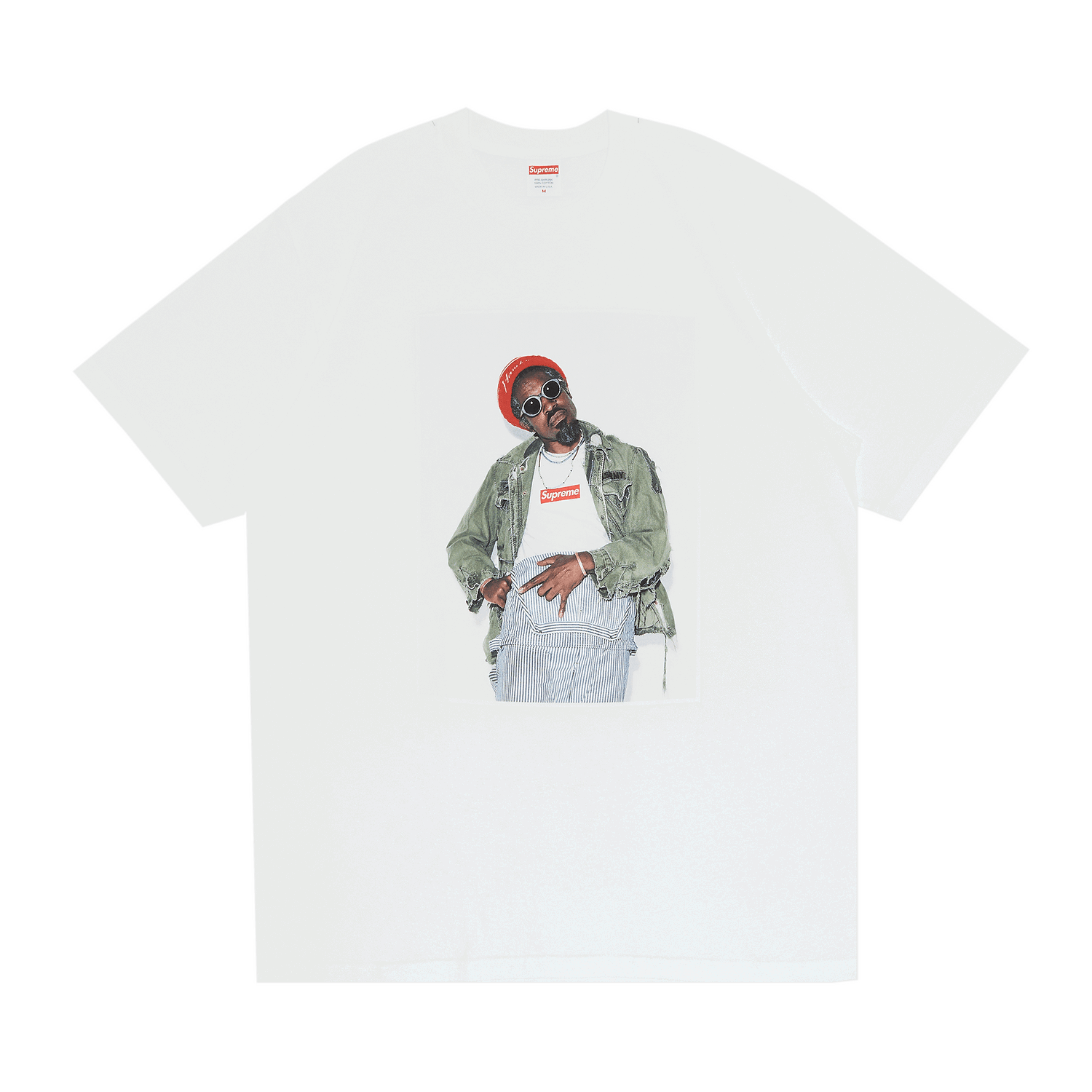 Majica kratkih rukava Supreme André 3000 Tee Bijela | FW22T51 WHITE, 0