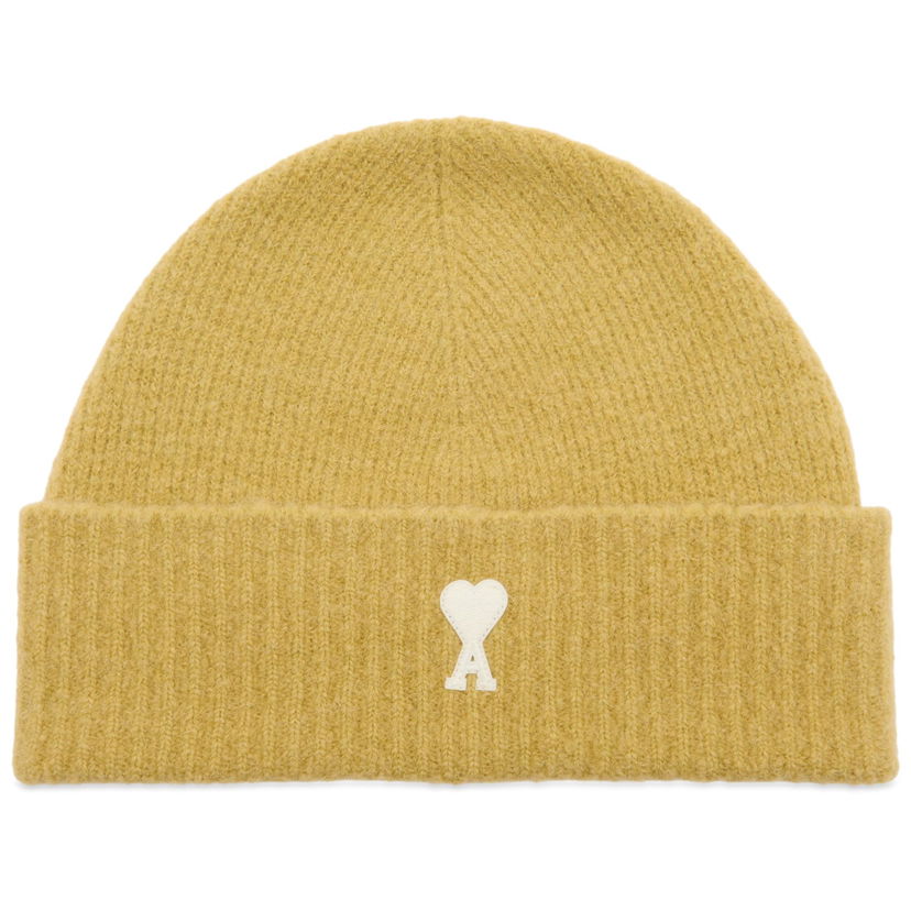 Kapica AMI AMI Paris Alpaca Knit Beanie Žuta | H25UBO005-KN0135-3993H25
