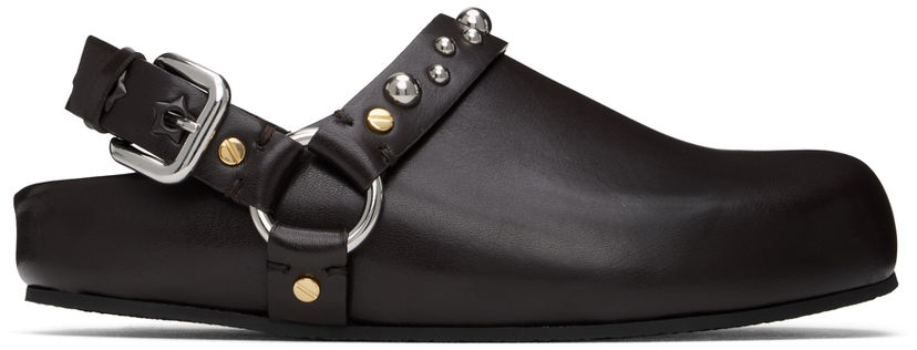 Odjeća Stella McCartney Stella McCartney Elyse Studded Clogs Crna | 810444AP0250