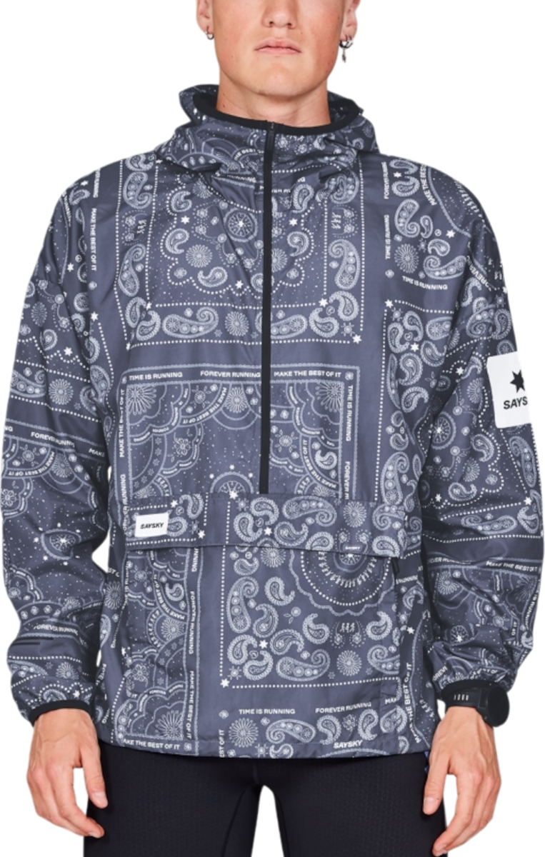 Vjetrovka Saysky Saysky Paisley Pace Anorak Siva | mmrja05c1020, 0