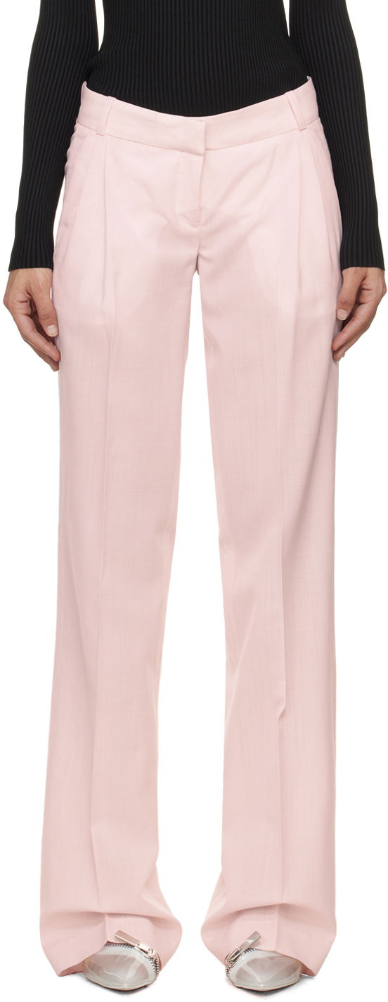 Hlače Coperni Glen Check Trousers Ružičasta | COPP63834