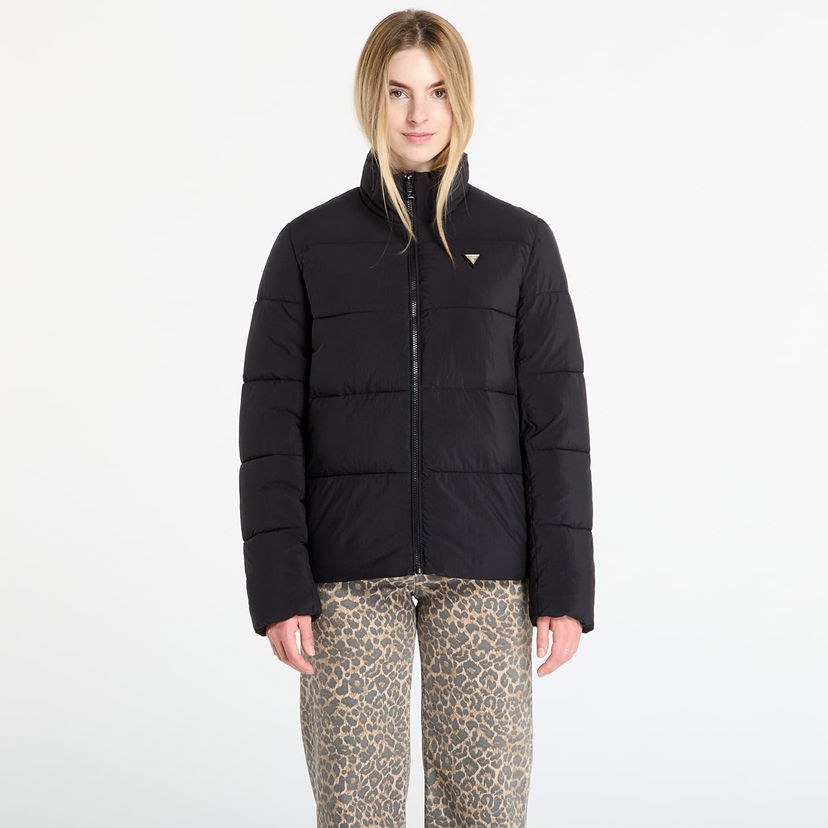 Pernata jakna GUESS GUESS Claudia Light Puffer Jacket Crna | V4YL03WFUD0-JBLK