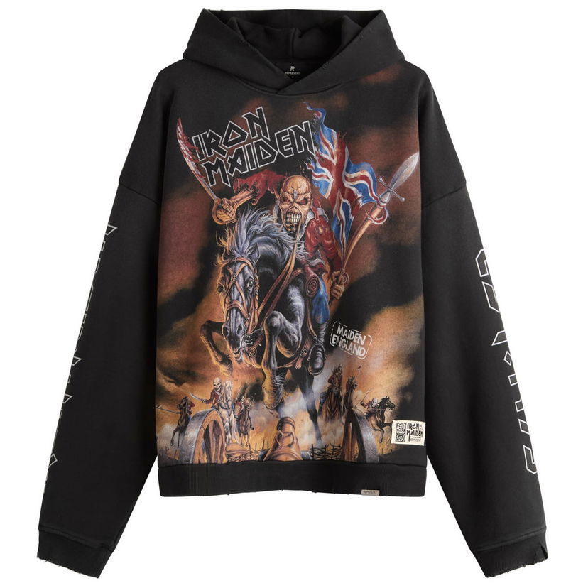 Dukserice Represent Clo Iron Maiden Steed Hoodie Crna | MLM100577-04