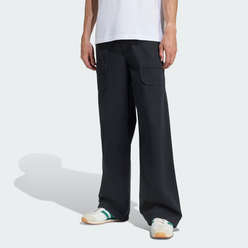 Cargo hlače adidas Performance Premium Essentials Cargo Pants Crna | JY2636