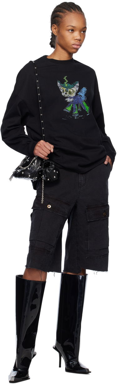 Kratke hlače We11done We11done Military Vintage Shorts Crna | WD-PT0-25-235-W-BK, 3