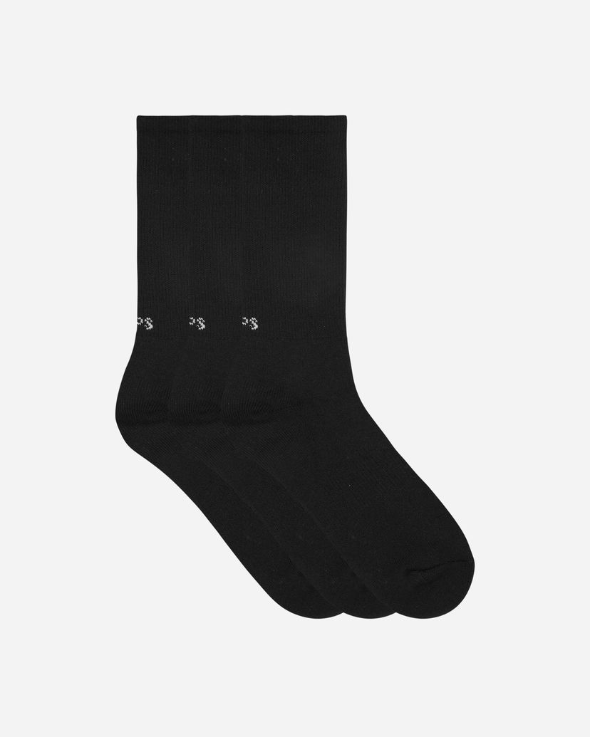 Čarape WTAPS Patterned Crew Socks Crna | 252MYDT-UWM05 BLACK