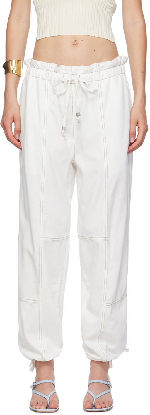 Trenirka rag & bone Rag & Bone Ultra Featherweight Jordan Pants Bijela | WDD24P2992FYWH