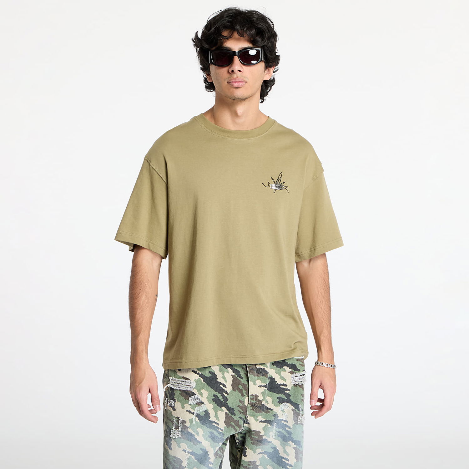 Majica kratkih rukava Footshop FTSHP Graphic Print T-Shirt Zelena | FTSHP_446, 0