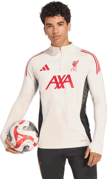 Džemper adidas Performance Liverpool FC Tiro 25 Competition Training 1/4 Zip Top Bež | JV6569, 4