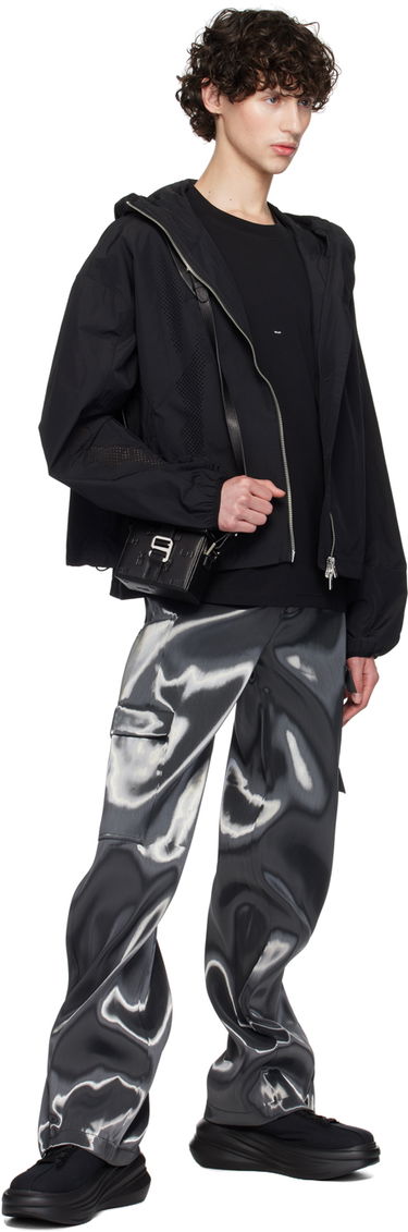 Vjetrovka HELIOT EMIL Windbreaker Jacket With Detachable Sling Crna | PREAW24_M_02_127_BLK01, 4