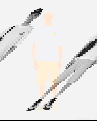 Kratke hlače Off-White Wave Off Canvas Utility Shorts Beige Bež | OMCB084S23FAB001 6161, 4