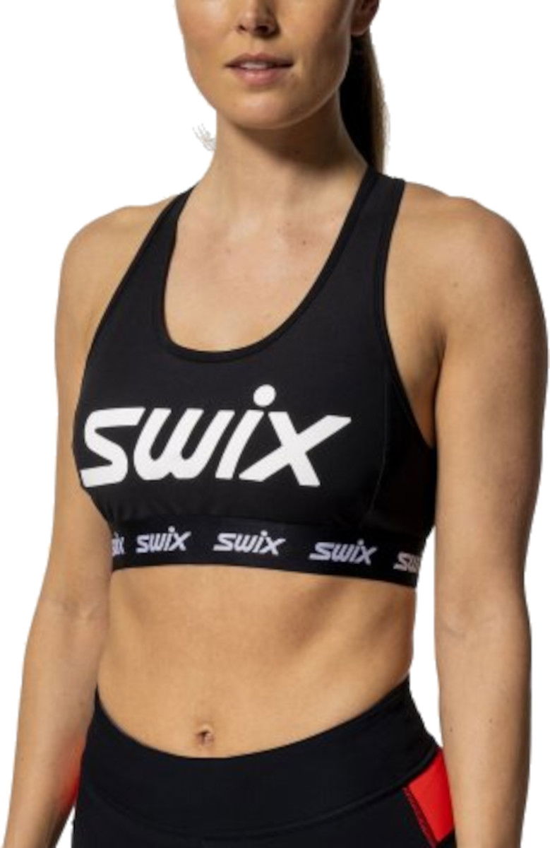 Grudnjak SWIX SWIX Roadline Sports Bra Crna | 10012-23-10000