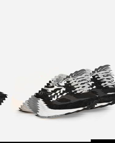 Tenisice i cipele New Balance 990v6 MiUSA Black Grey White (Women's) Crna | W990BK6, 4