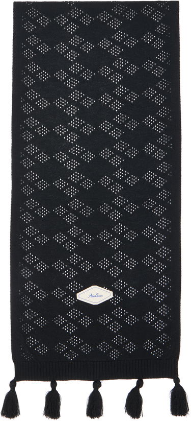 Šal ADER ERROR Knitted Scarf with Tassels Crna | BMADSSAC0402BK, 0