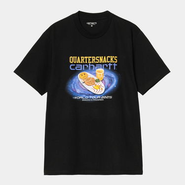 Majica kratkih rukava Carhartt WIP Quartersnacks World Tour 2025 Graphic T-Shirt Crna | I036114_6, 0