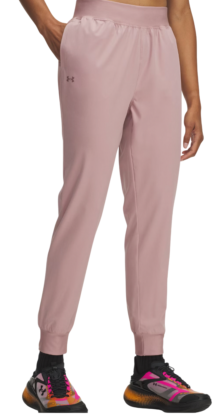 Hlače Under Armour Rival Hi Rise Woven Pant Ružičasta | 1382727-673, 0