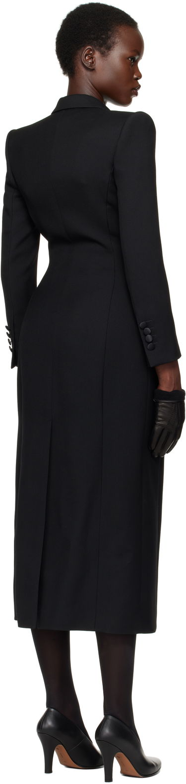 Trenčkot Dolce & Gabbana Dolce&Gabbana Double-Breasted Tuxedo Coat Crna | F0W2FT FU272, 2