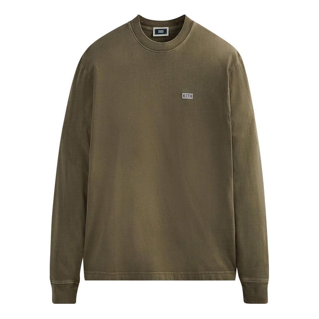 Majica kratkih rukava KITH KITH Long-Sleeve T-Shirt Zelena | KHM030632-249, 0