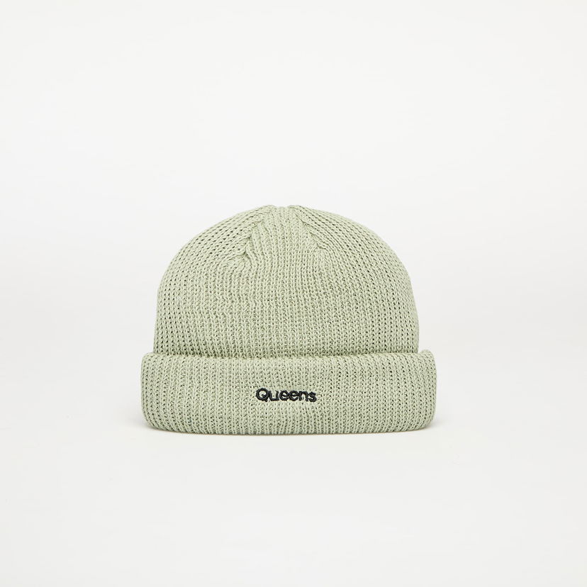 Kapica Queens Queens Essentials Knitted Beanie Zelena | QNS_072