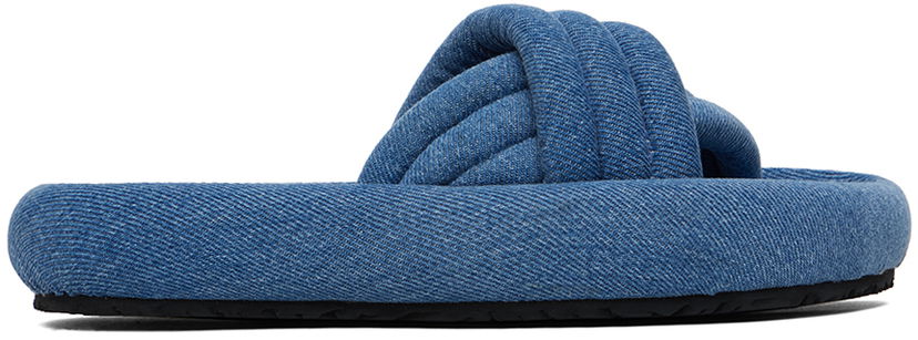 Njega cipela ISABEL MARANT Isabel Marant Niloo Flat Sandals Tamnoplava | 23PSD0028FA-A1B56S