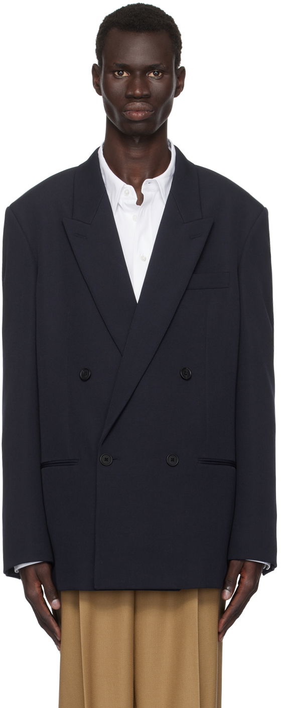 Jakna The Row Donnes Blazer Tamnoplava | 704-W2164