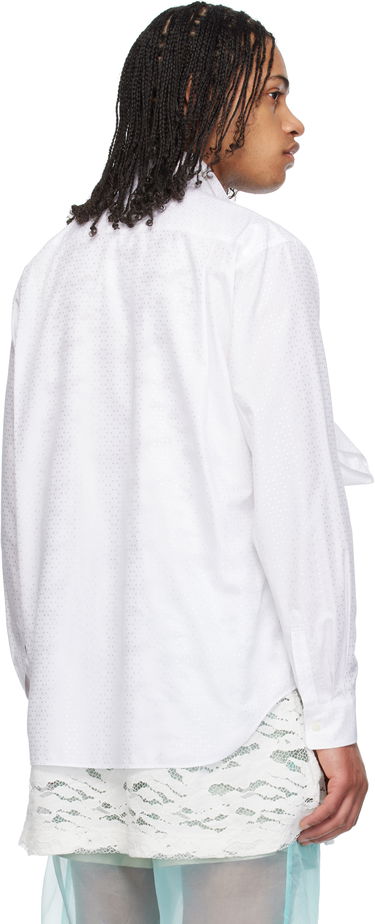 Košulja Comme des Garçons Homme Plus Jacquard Cloth Shirt with Tie Cuffs Bijela | PO-B022-051, 2