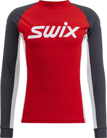 Majica kratkih rukava SWIX Swix RaceX Classic Long Sleeve Top Crvena | 10115-23-99955, 1