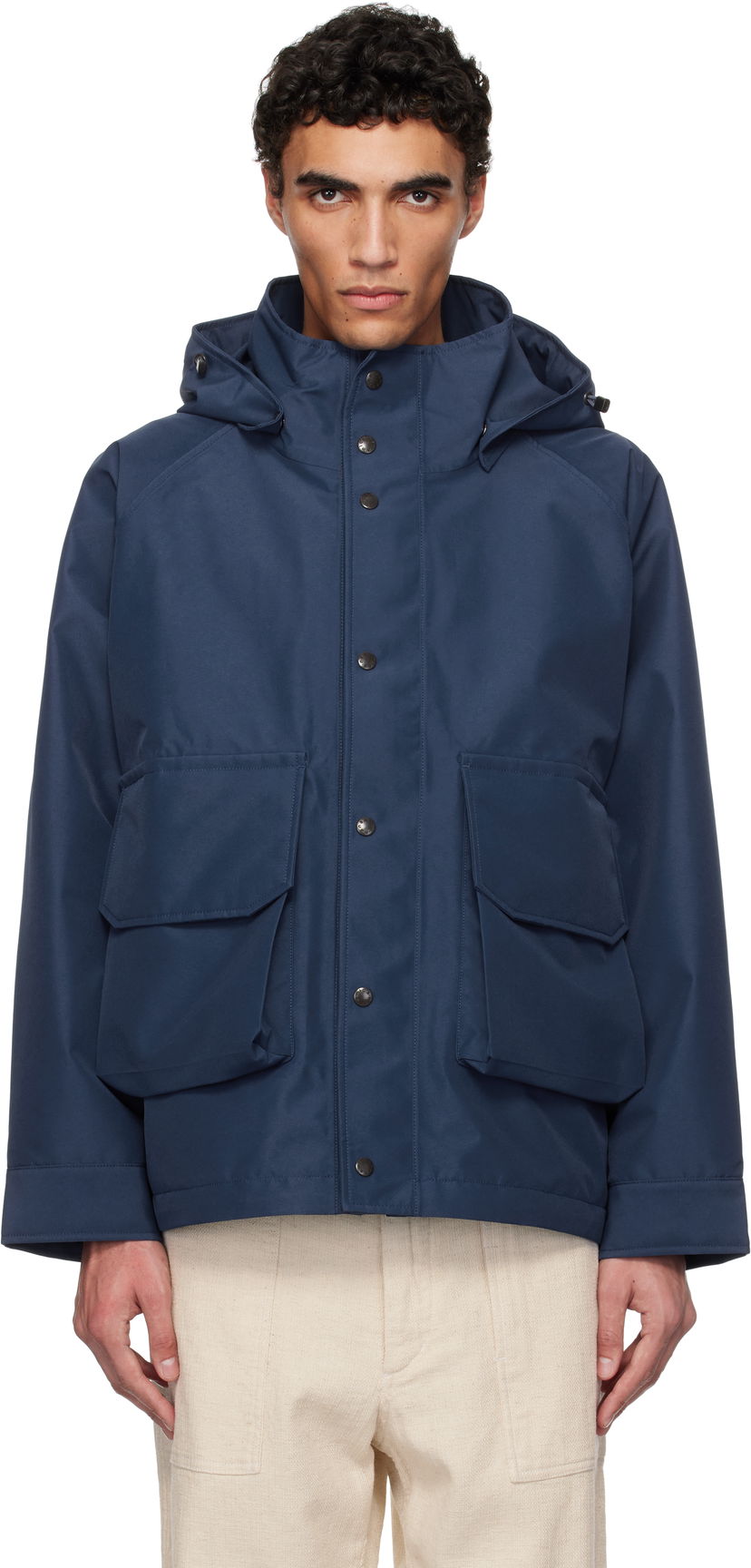 Parka NANAMICA nanamica 2L GORE-TEX Cruiser Jacket Tamnoplava | S25SA037U