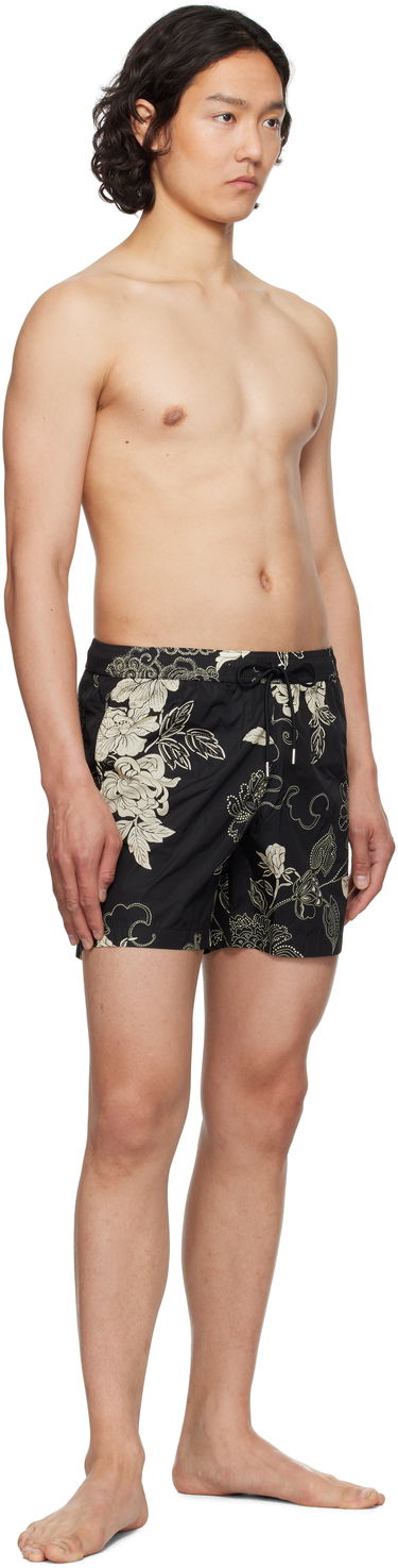 Kupaći kostimi Moncler Moncler Floral Print Swim Shorts Crna | K10912C00006598CP, 3